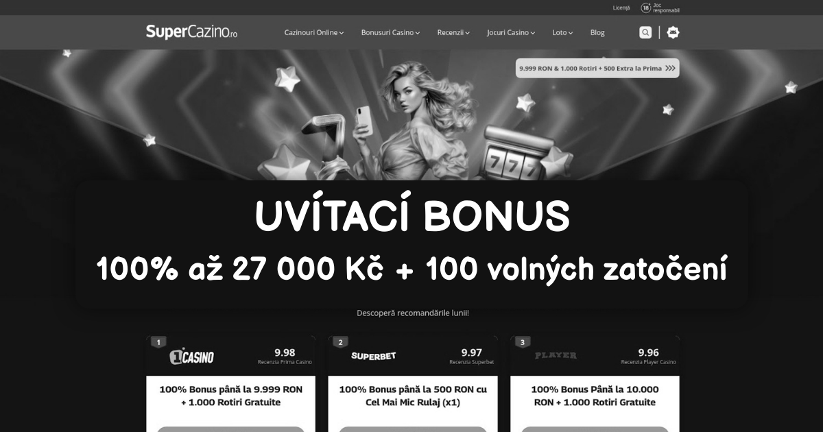 SuperCasino welcome bonus