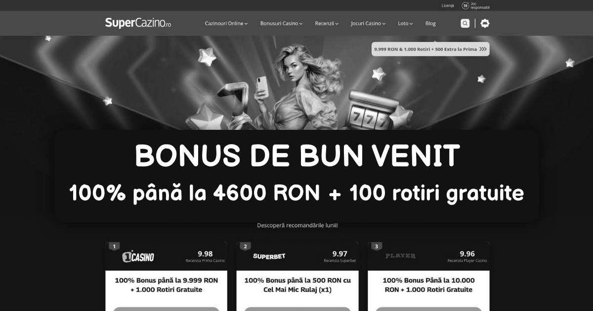 SuperCasino welcome bonus